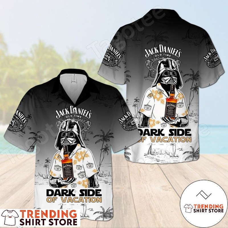 Jack Daniels Hawaiian Shirt Funny Star Wars Darth Vader Dark Side Of Vacation Jack Daniels Hawaiian Shirt Funny Star Wars Darth Vader Dark Side Of Vacation