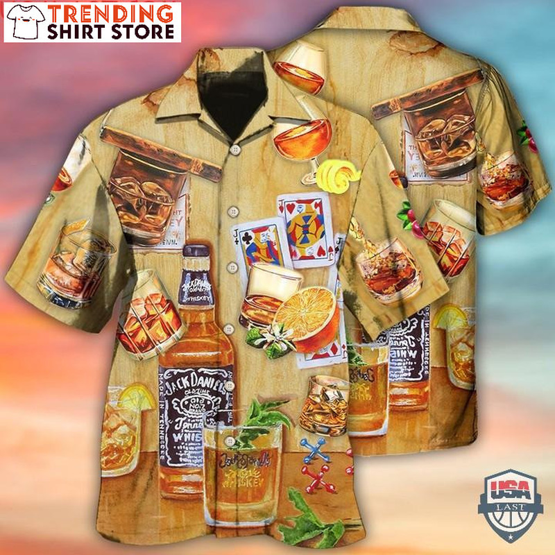 Vintage Jack Daniels Hawaiian Shirt Poker Wine For Whiskey Lovers Vintage Jack Daniels Hawaiian Shirt Poker Wine For Whiskey Lovers