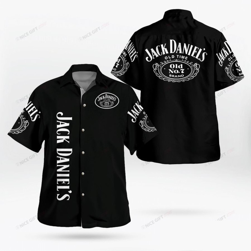 Jack Daniels Hawaiian Shirt Classic Gift For Wine Lovers