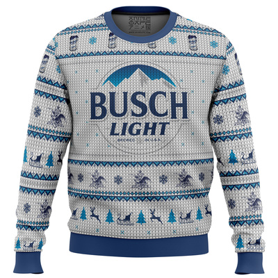 Busch Light Ugly Christmas Sweater Classic Busch For Beer Lovers Busch Light Ugly Christmas Sweater Classic Busch For Beer Lovers