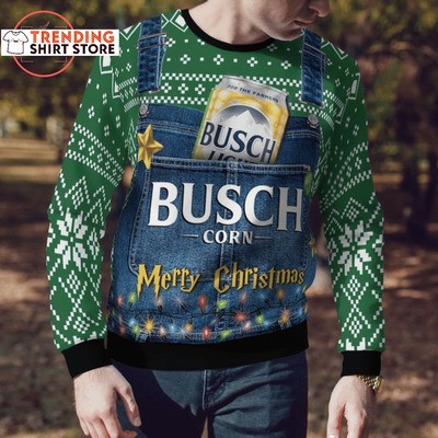 Busch Light Ugly Christmas Sweater Harry Potter Merry Christmas Busch Light Ugly Christmas Sweater Harry Potter Merry Christmas