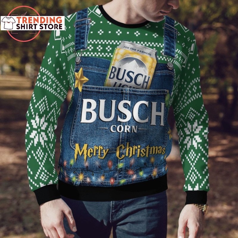 Busch Light Ugly Christmas Sweater Harry Potter Merry Christmas Busch Light Ugly Christmas Sweater Harry Potter Merry Christmas
