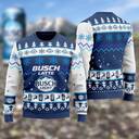 Busch Latte Busch Light Ugly Christmas Sweater For Beer Lovers Busch Latte Busch Light Ugly Christmas Sweater For Beer Lovers
