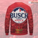 Busch Light Ugly Christmas Sweater How About Them Apples Busch Light Ugly Christmas Sweater How About Them Apples