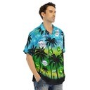 John Deere Busch Light For The Farmers Palm Tree Island Hawaiian Shirt