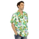 Cool Busch Light John Deere Hawaiian Shirt Tropical Fruit And Flora For The Farmers