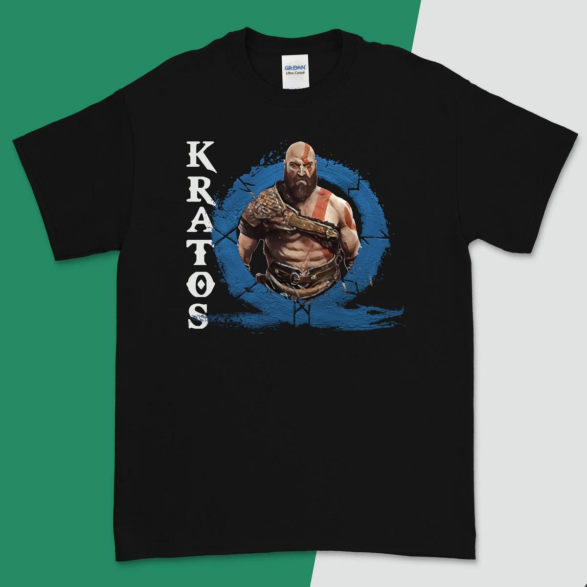 God Of War Ragnarök Kratos T-Shirt God Of War Ragnarök Kratos T-Shirt