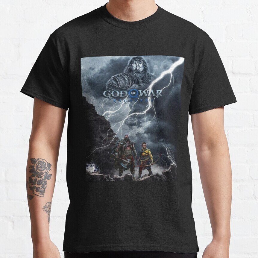God Of War Ragnarök Is Coming Kratos, Atreus And Thor T-Shirt God Of War Ragnarök Is Coming Kratos, Atreus And Thor T-Shirt