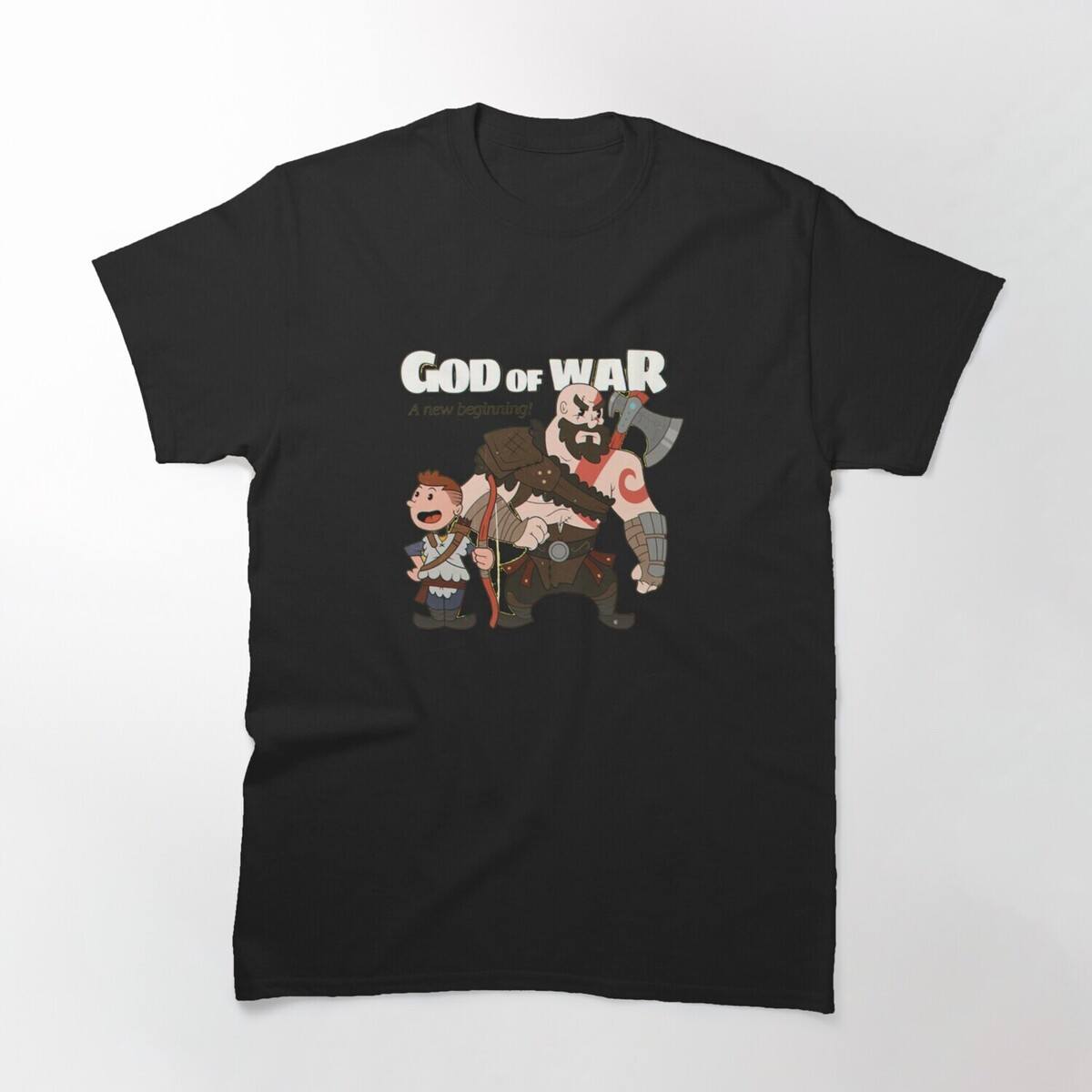 God Of War Ragnarök Kratos And Atreus A New Beginning T-Shirt God Of War Ragnarök Kratos And Atreus A New Beginning T-Shirt
