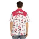 Coors Light Hawaiian Shirt Red Palm Island For Beach Lovers