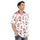 Coors Light Hawaiian Shirt Red Palm Island For Beach Lovers Coors Light Hawaiian Shirt Red Palm Island For Beach Lovers