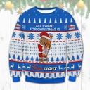 Marvel Groot Loves Coors Light All I Want For Christmas Is Coors Light Ugly Christmas Sweater
