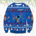 Cute Stitch Loves Coors Light Ugly Christmas Sweater Cute Stitch Loves Coors Light Ugly Christmas Sweater