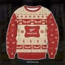 Miller High Life Ugly Christmas Sweater Red Christmas Best Gift For Beer Lovers Miller High Life Ugly Christmas Sweater Red Christmas Best Gift For Beer Lovers