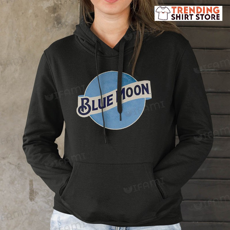 Classic Blue Moon Beer Logo Hoodie Classic Blue Moon Beer Logo Hoodie