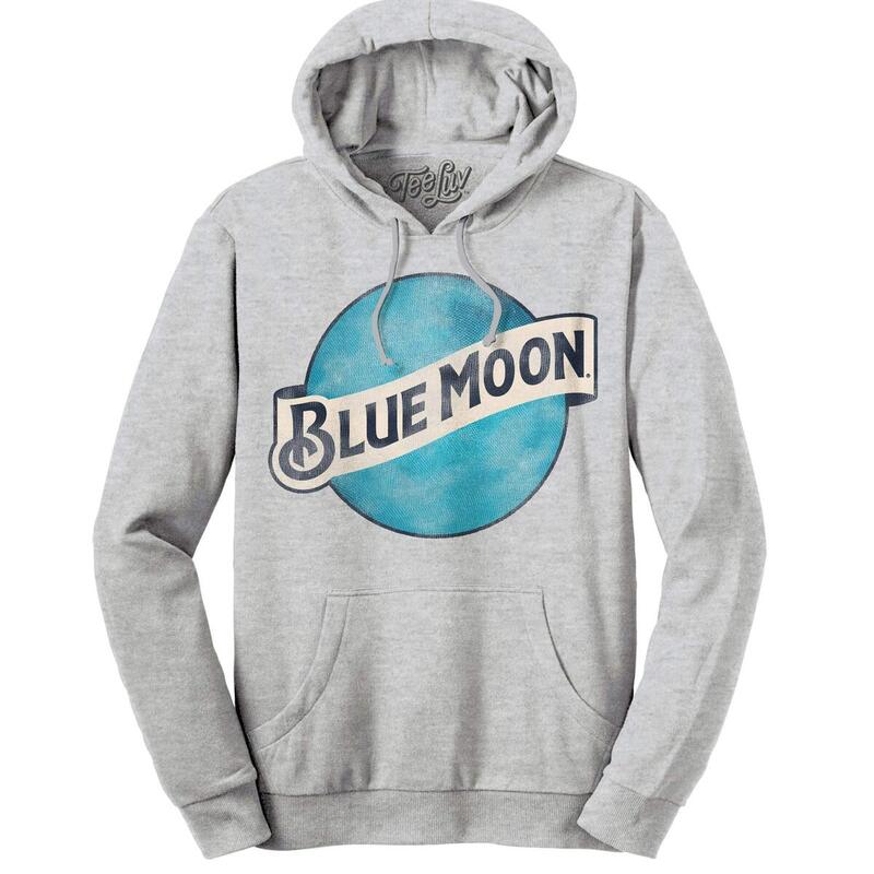 Basic Blue Moon Hoodie Gift For Beer Drinkers Basic Blue Moon Hoodie Gift For Beer Drinkers