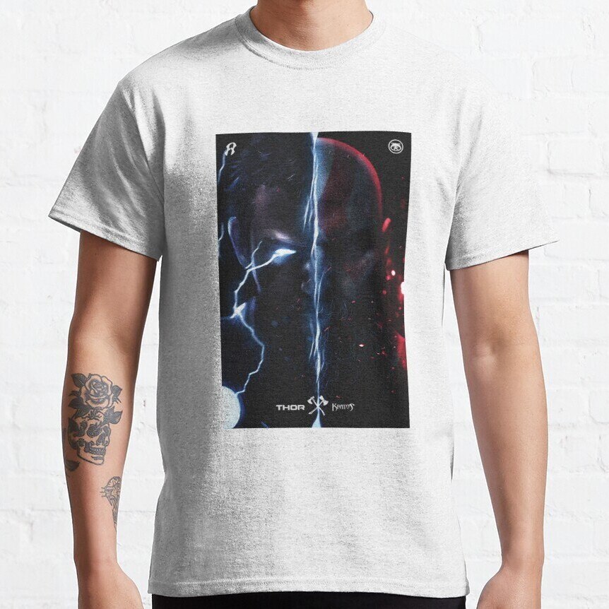 God Of War Ragnarök Thor VS Kratos T-Shirt