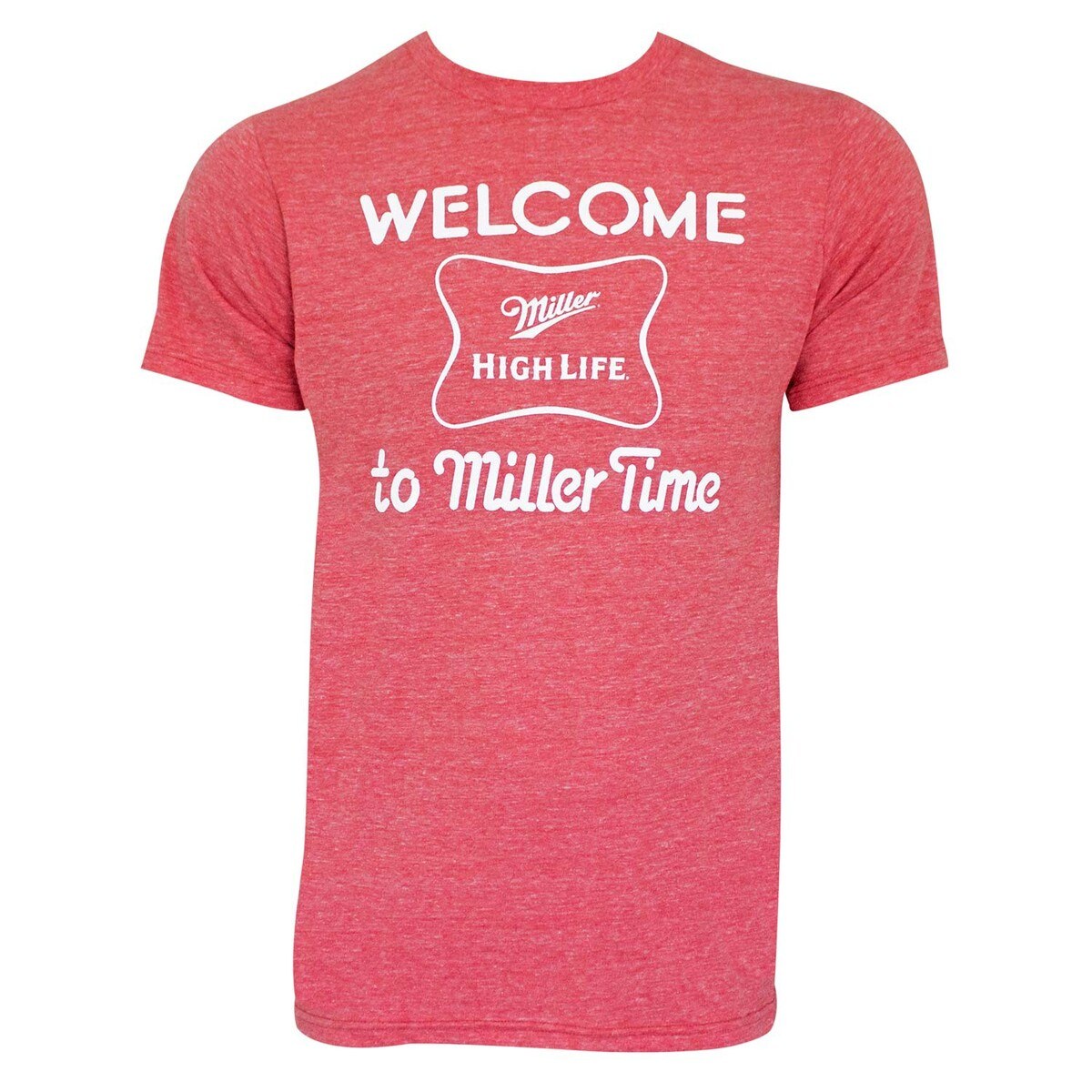 Miller High Life T-Shirt Welcome To Miller Time Miller High Life T-Shirt Welcome To Miller Time