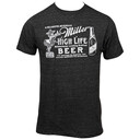 Classic Miller High Life Beer T-Shirt Girl In The Moon Classic Miller High Life Beer T-Shirt Girl In The Moon