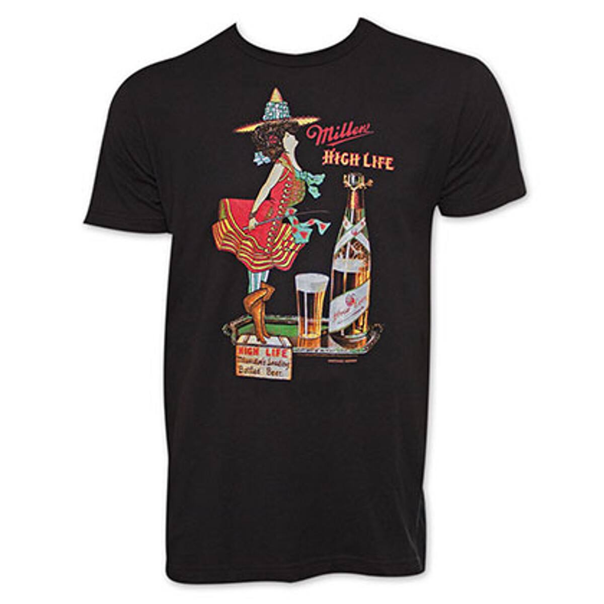 Miller High Life T-Shirt Vintage Girl Miller High Life T-Shirt Vintage Girl