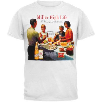 Miller High Life T-Shirt The Champagne Of Bottle Beers Vintage Family Miller High Life T-Shirt The Champagne Of Bottle Beers Vintage Family