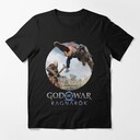 God Of War Ragnarök Kratos And Dreki Crocodile T-Shirt God Of War Ragnarök Kratos And Dreki Crocodile T-Shirt