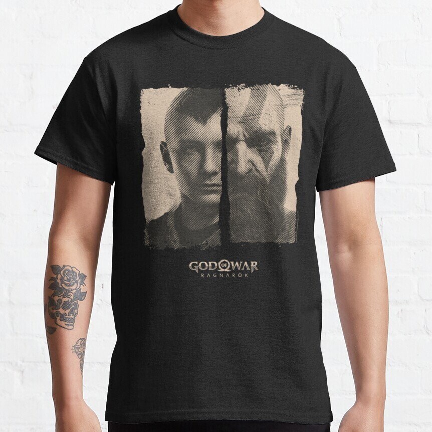 God Of War Ragnarök Kratos And Atreus The Epic Adventures T-Shirt God Of War Ragnarök Kratos And Atreus The Epic Adventures T-Shirt
