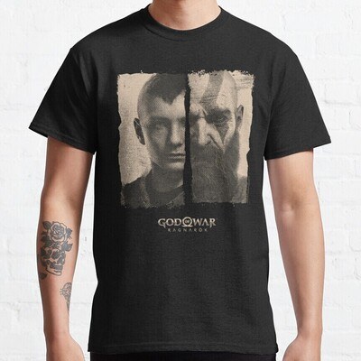 God Of War Ragnarök Kratos And Atreus The Epic Adventures T-Shirt God Of War Ragnarök Kratos And Atreus The Epic Adventures T-Shirt