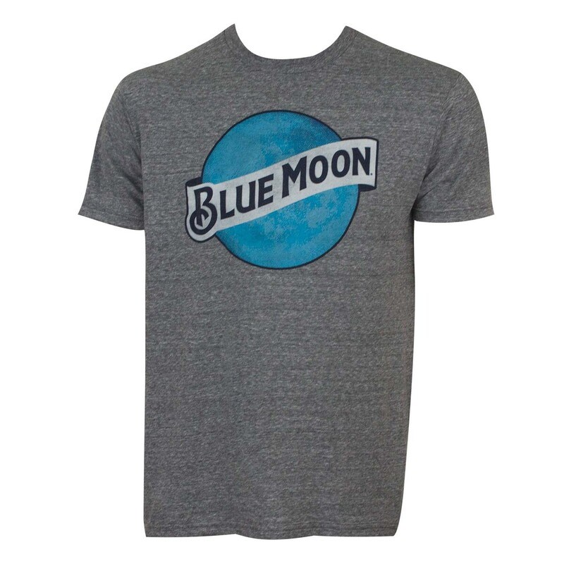 Basic Blue Moon Beer Logo T-Shirt Basic Blue Moon Beer Logo T-Shirt