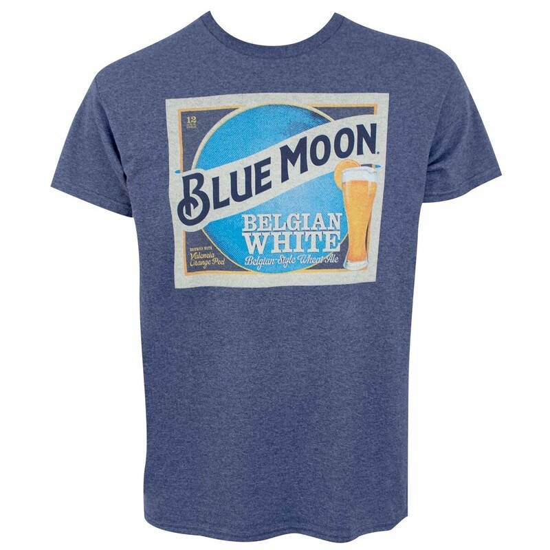 Blue Moon T-Shirt Belgian White For Beer Drinkers