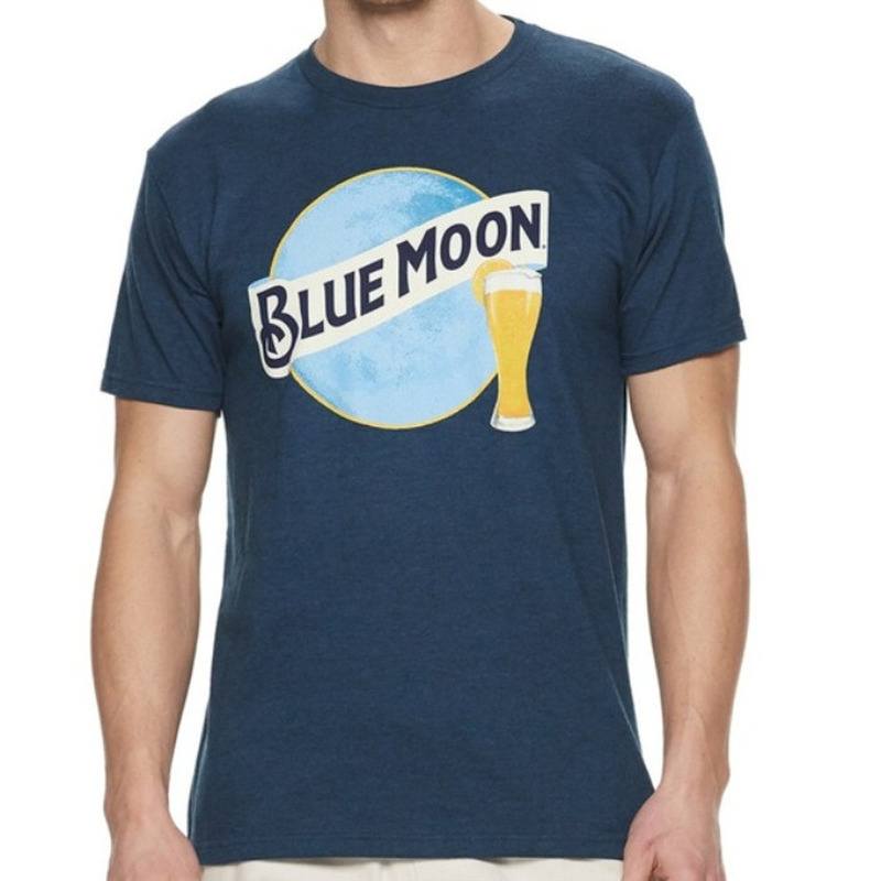 Cool Light Blue Moon T-Shirt