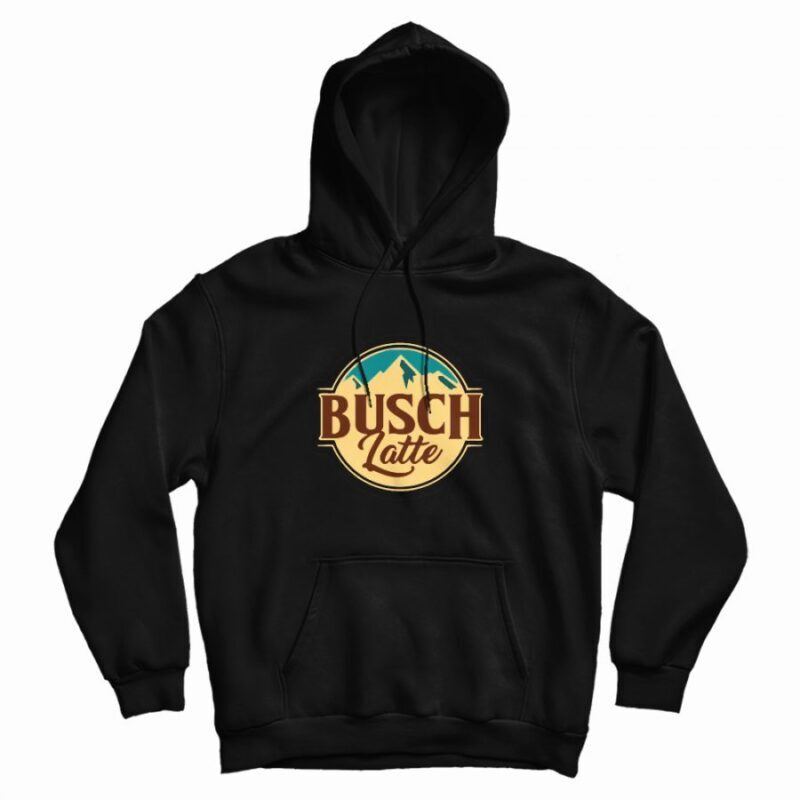 Vintage Busch Latte Hoodie For Beer Lovers