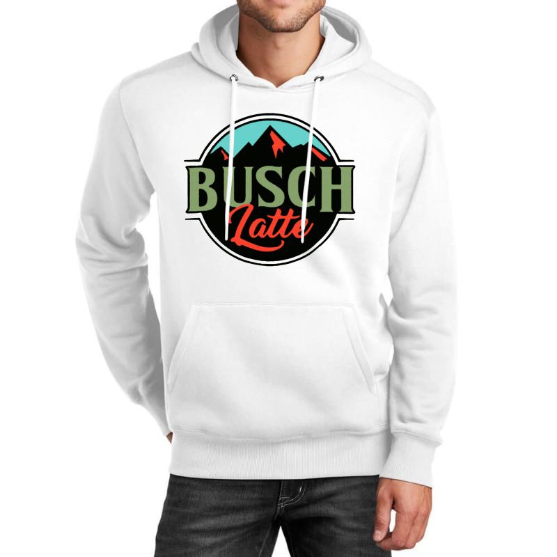 Vintage Green And Red Busch Latte Hoodie