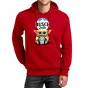 Baby Yoda Loves Busch Latte Hoodie