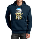 Baby Yoda Loves Busch Latte Hoodie