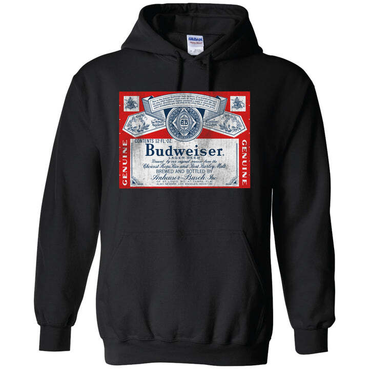 Vintage Budweiser Hoodie Gift For Beer Lovers Vintage Budweiser Hoodie Gift For Beer Lovers