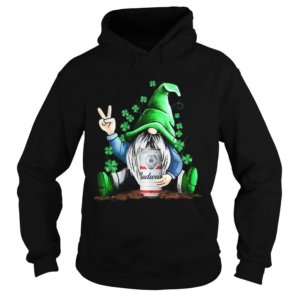 Gnome Loves Budweiser Hoodie St. Patrick's Day Gnome Loves Budweiser Hoodie St. Patrick's Day