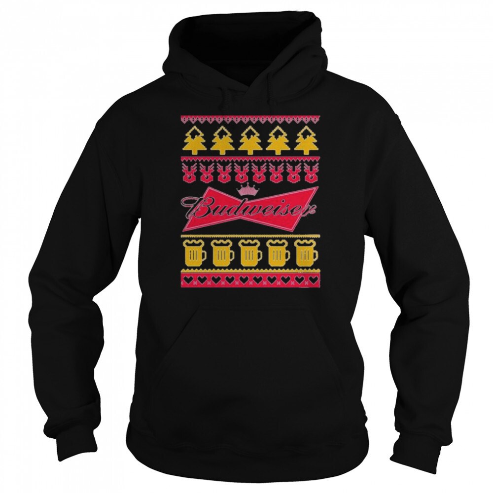 Budweiser Hoodie Christmas Gift For Beer Lovers Budweiser Hoodie Christmas Gift For Beer Lovers