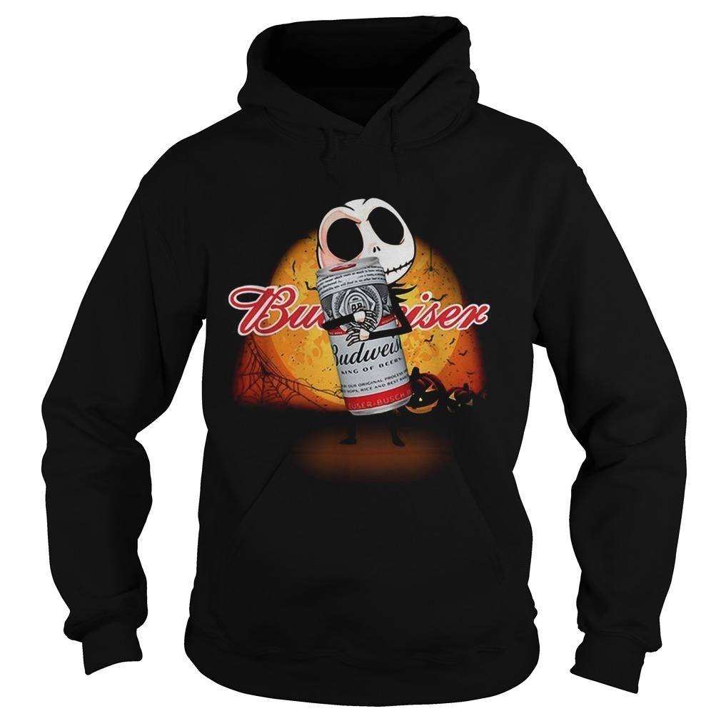Budweiser Hoodie Jack Skellington The Nightmare Before Christmas Budweiser Hoodie Jack Skellington The Nightmare Before Christmas