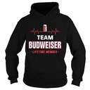 Team Budweiser Hoodie Lifetime Member Team Budweiser Hoodie Lifetime Member