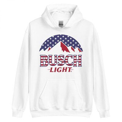 Busch Light Hoodie American Flag For Beer Drinkers Busch Light Hoodie American Flag For Beer Drinkers