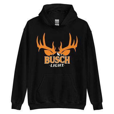 Cool Busch Light Hoodie Orange Deer Horn Gift For Beer Lovers Cool Busch Light Hoodie Orange Deer Horn Gift For Beer Lovers