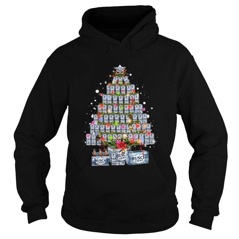Busch Light Hoodie Christmas Beer Tree Busch Light Hoodie Christmas Beer Tree