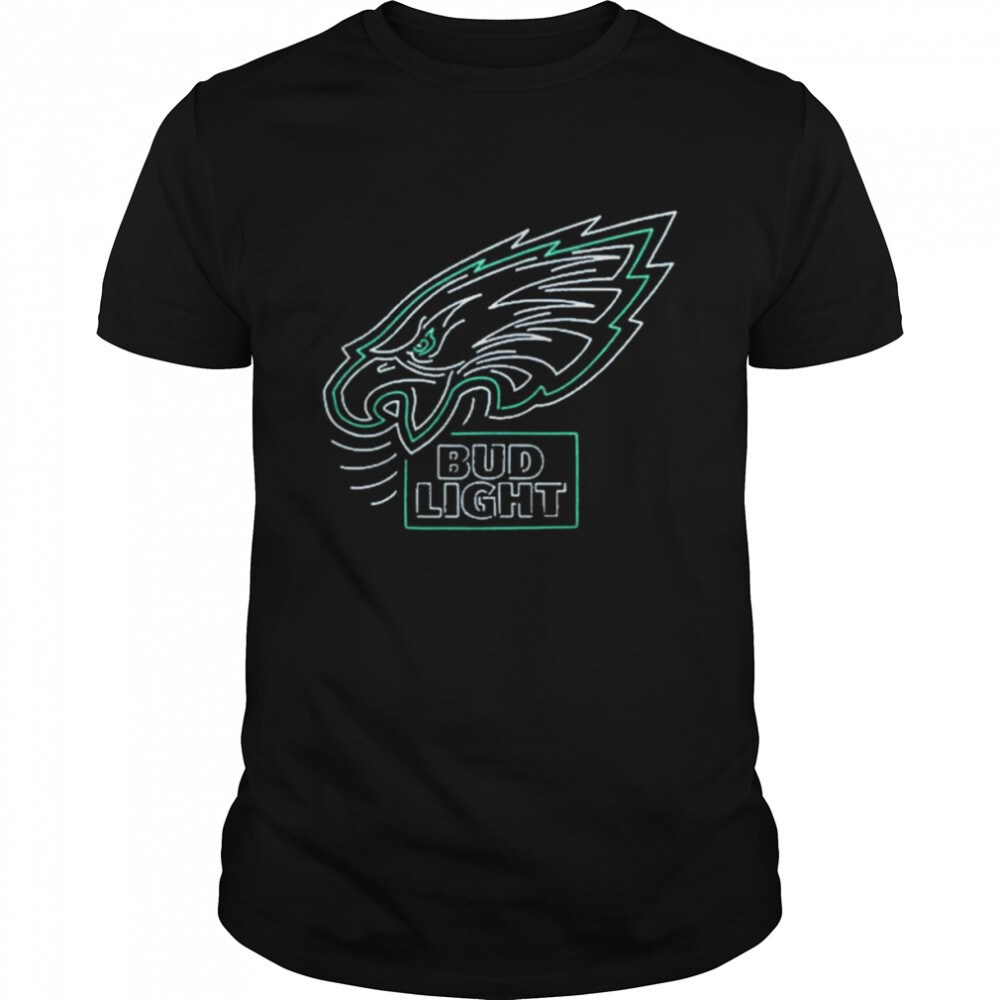 Philadelphia Eagles NFL Bud Light T-Shirt Philadelphia Eagles NFL Bud Light T-Shirt