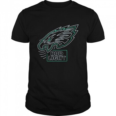 Philadelphia Eagles NFL Bud Light T-Shirt Philadelphia Eagles NFL Bud Light T-Shirt