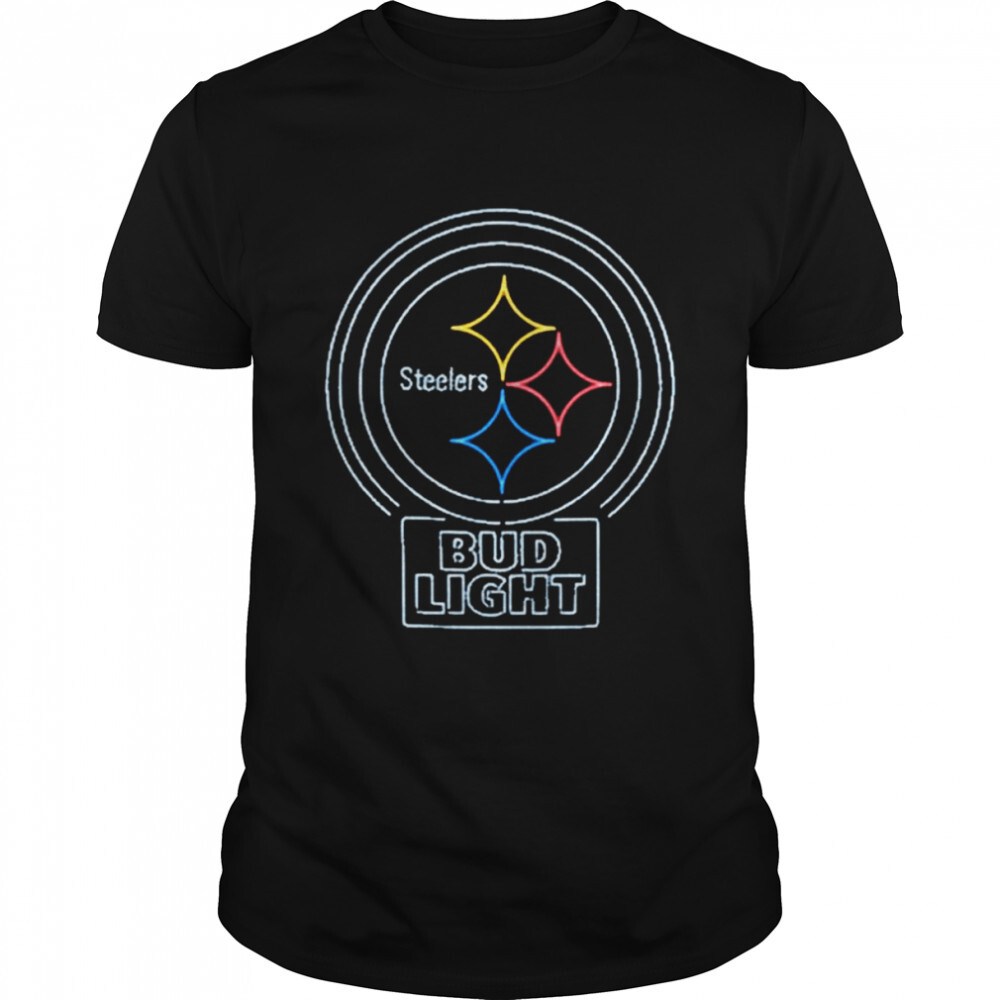 Pittsburgh Steelers NFL Bud Light T-Shirt Pittsburgh Steelers NFL Bud Light T-Shirt