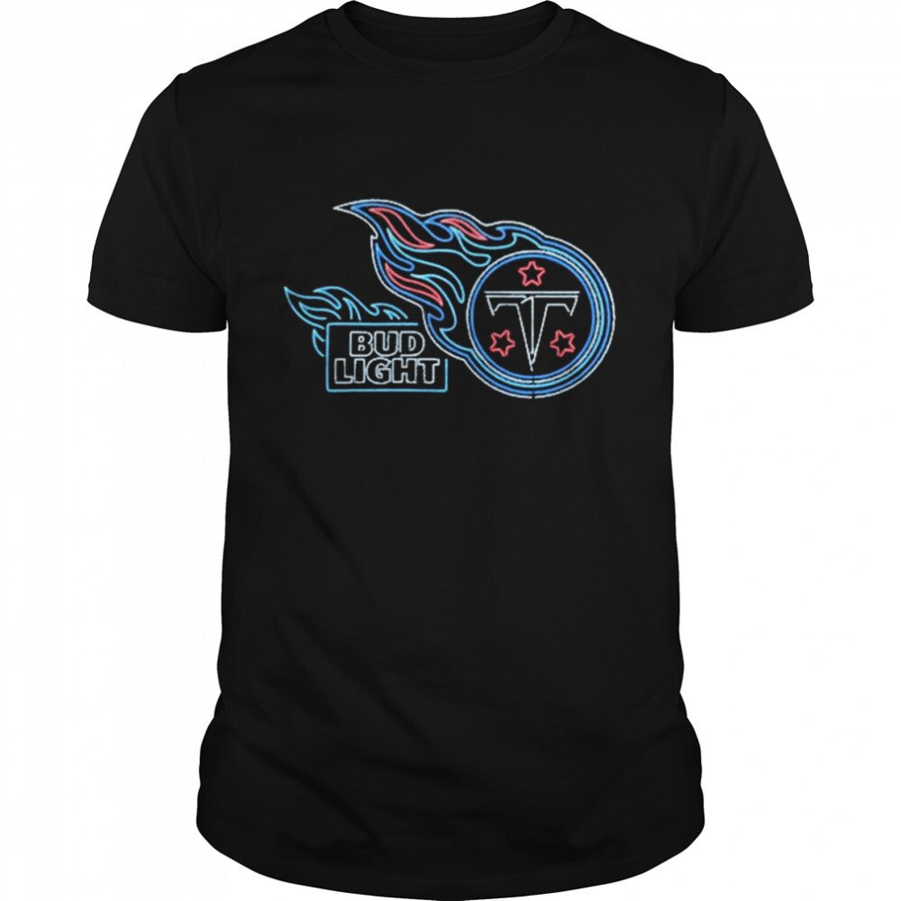 Tennessee Titans NFL Bud Light T-Shirt Tennessee Titans NFL Bud Light T-Shirt