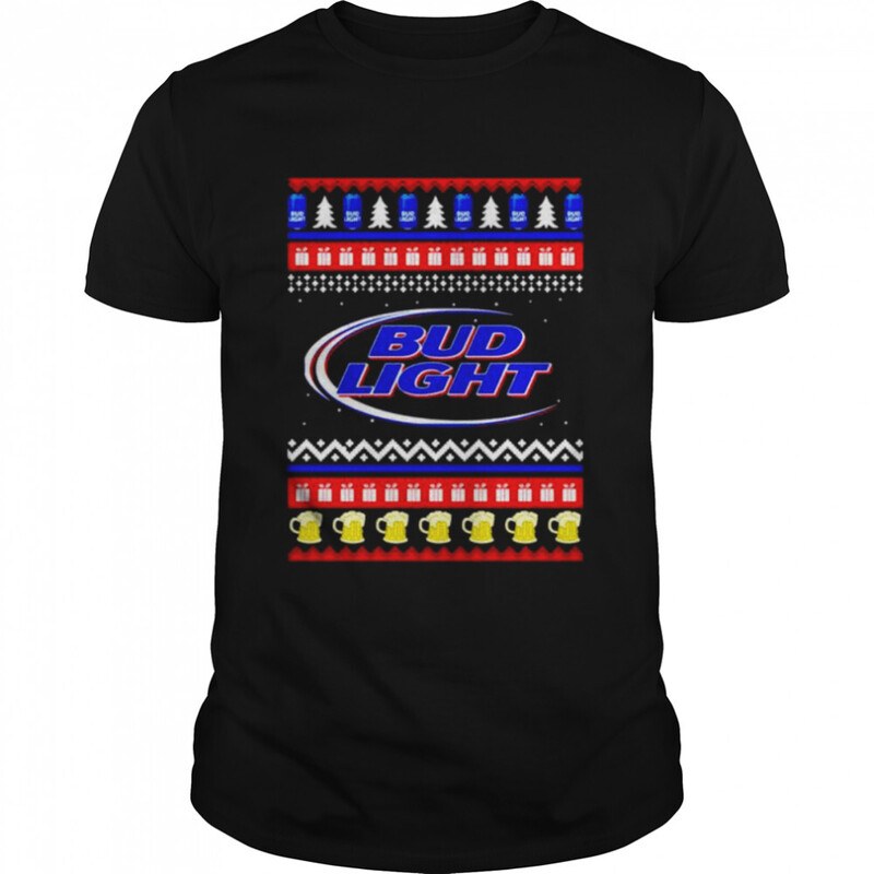 Bud Light T-Shirt Christmas Gift For Beer Lovers Bud Light T-Shirt Christmas Gift For Beer Lovers
