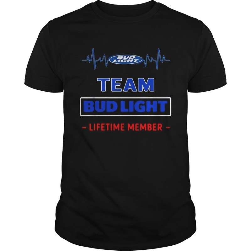 Team Bud Light T-Shirt Lifetime Member Team Bud Light T-Shirt Lifetime Member