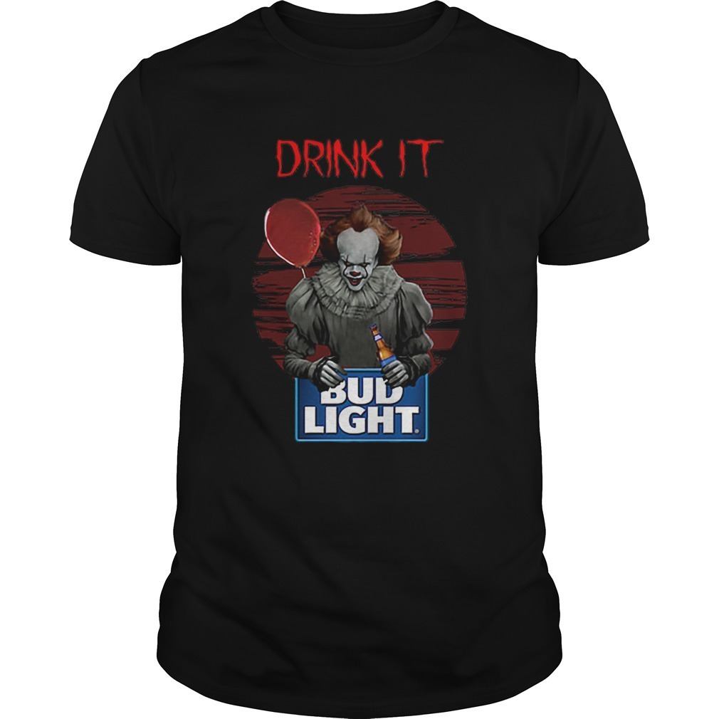 Bud Light T-Shirt Pennywise Drink IT Bud Light T-Shirt Pennywise Drink IT